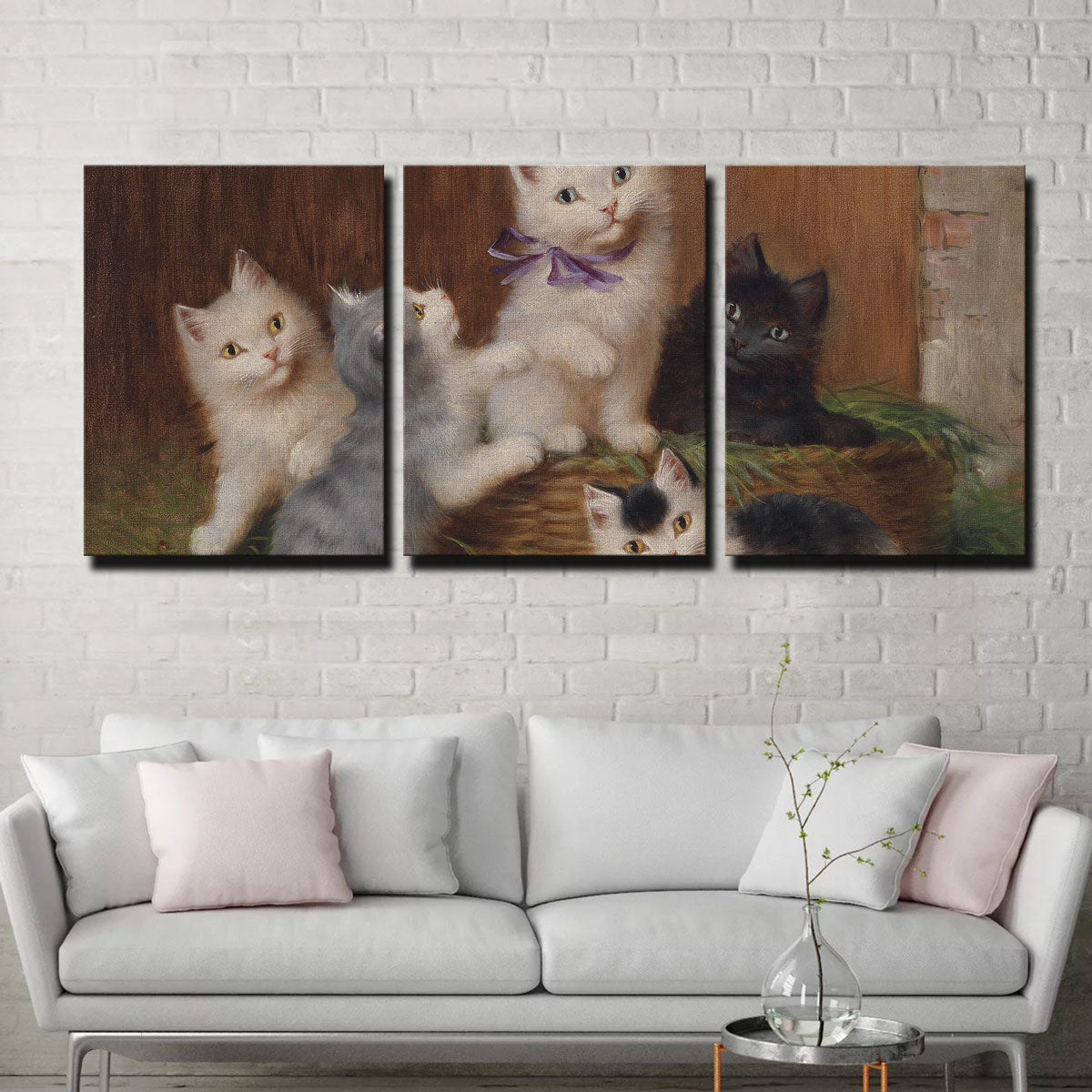 Katzenkinder Wall Art