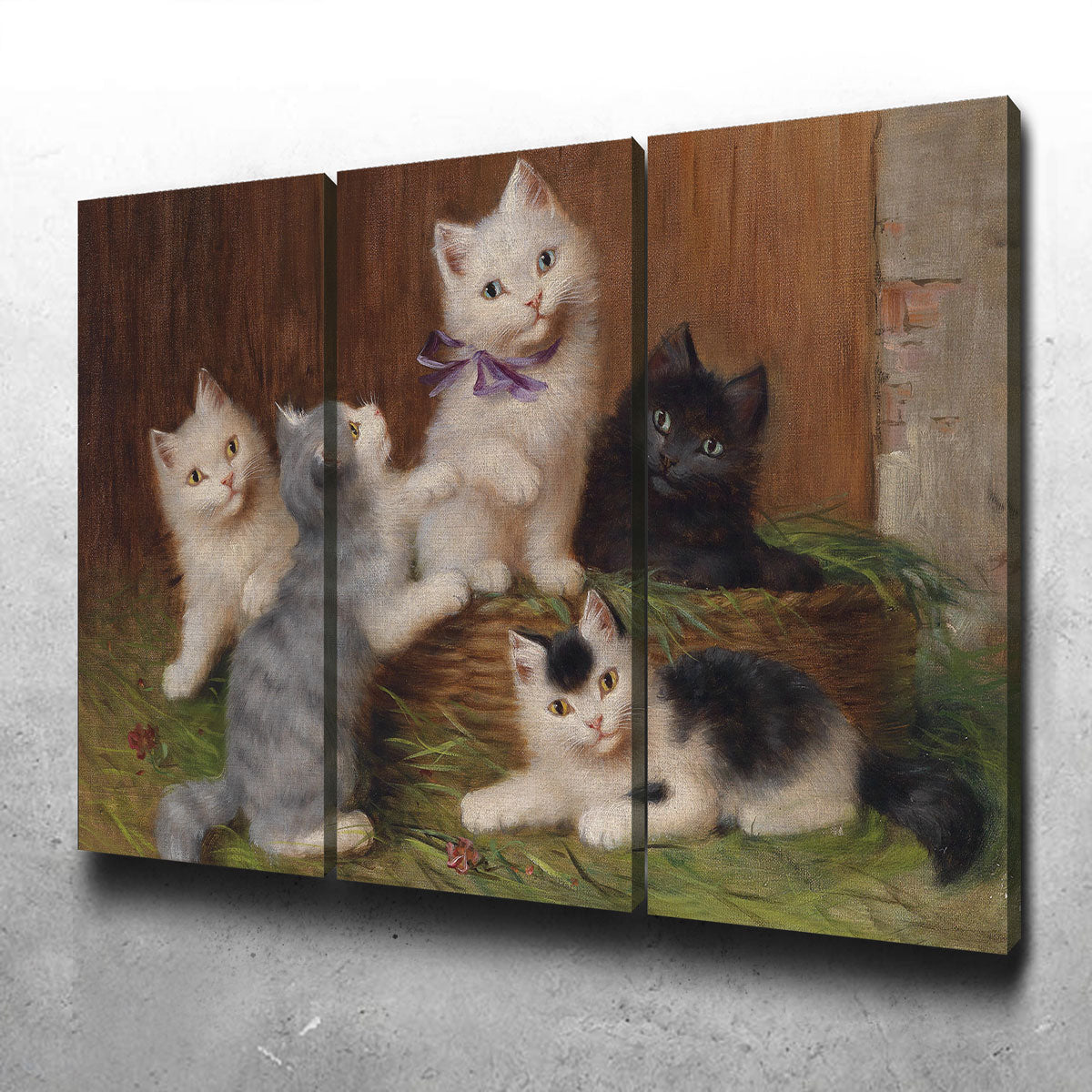 Katzenkinder Wall Art