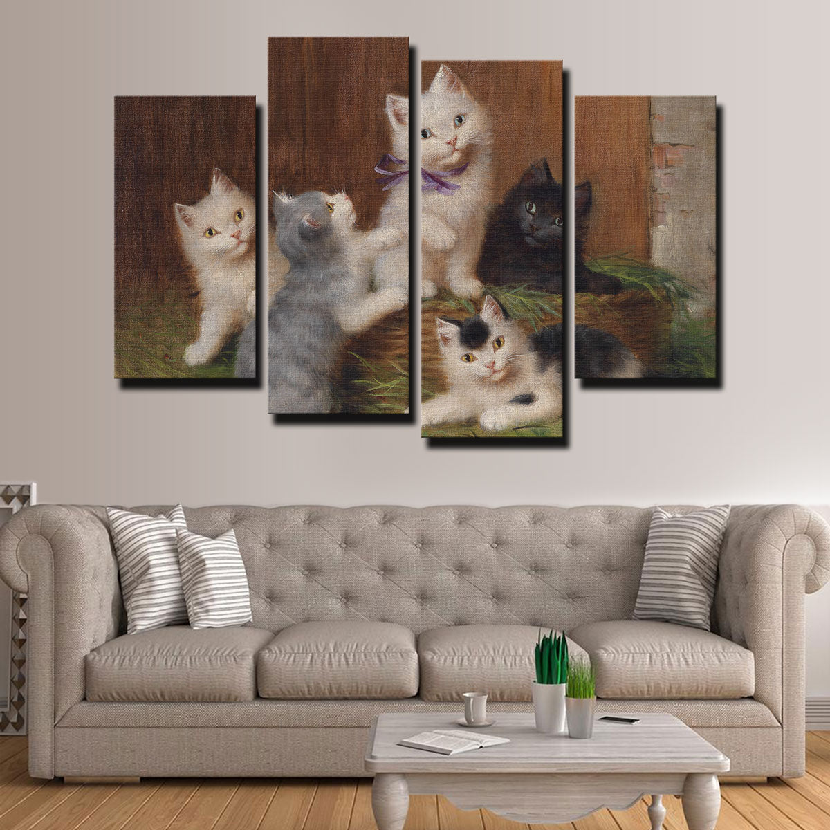 Katzenkinder Wall Art