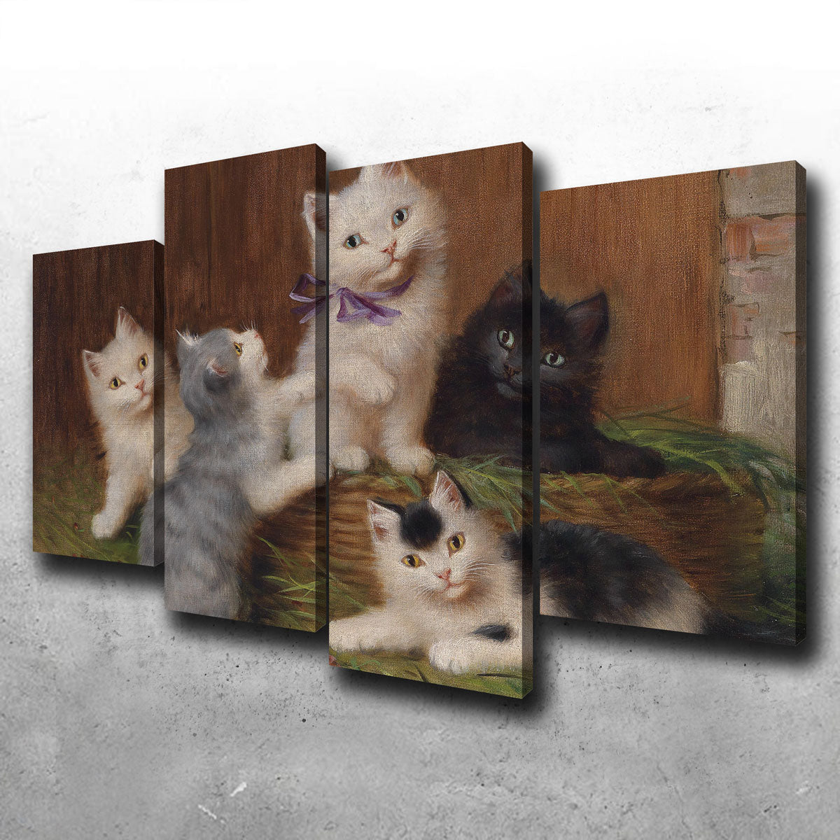 Katzenkinder Wall Art
