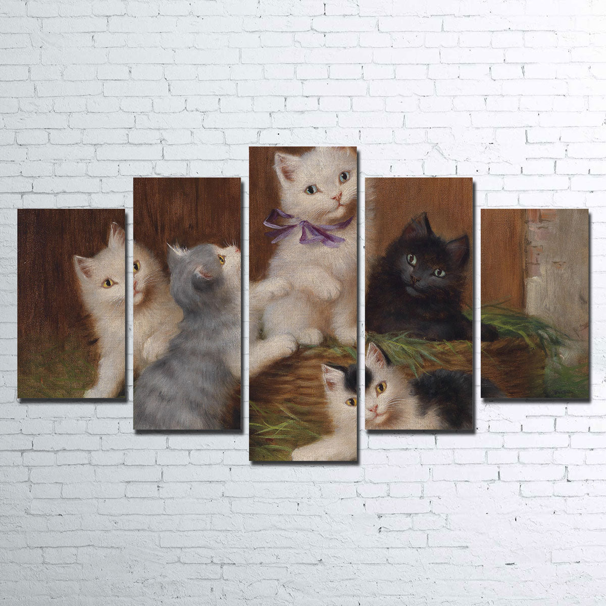 Katzenkinder Wall Art