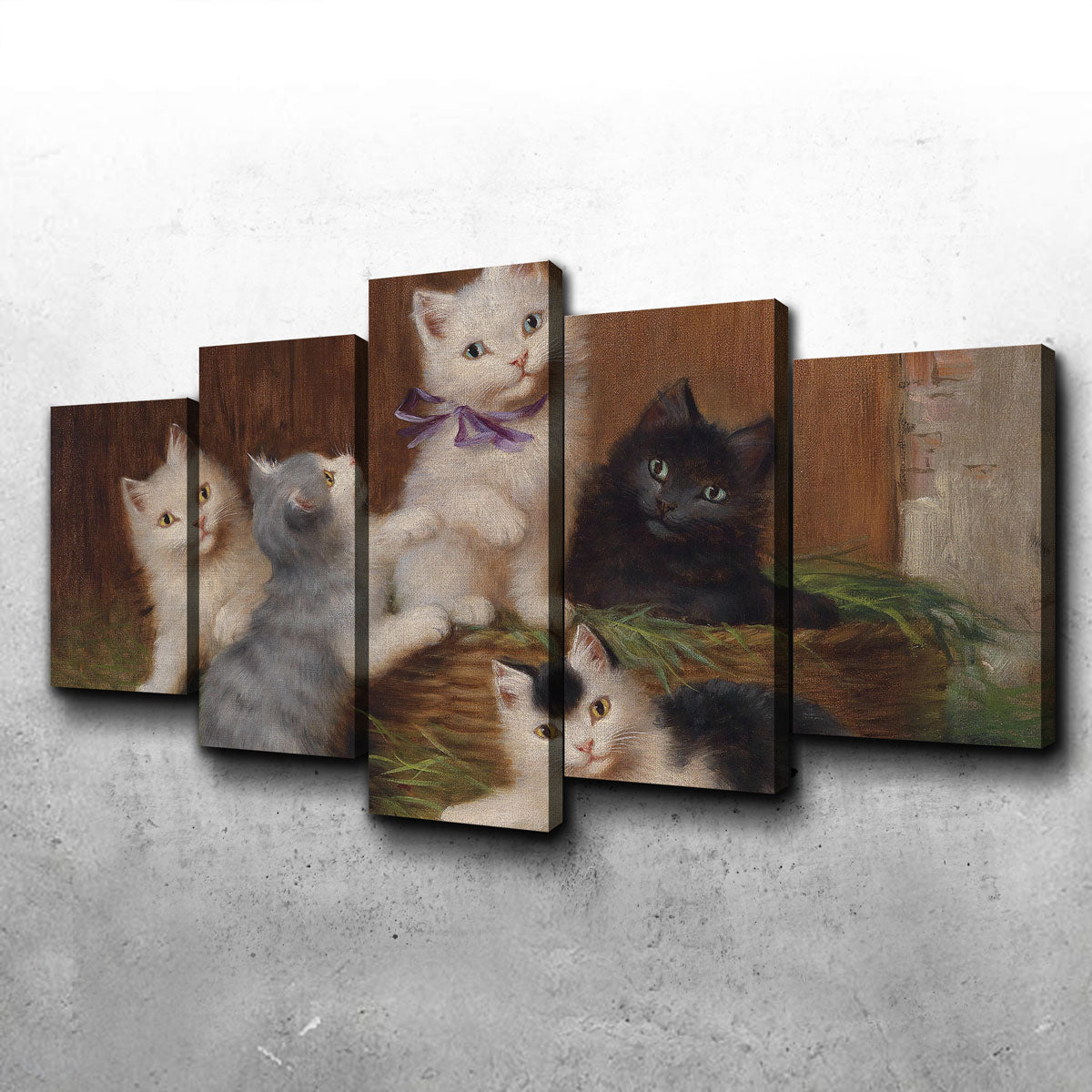 Katzenkinder Wall Art