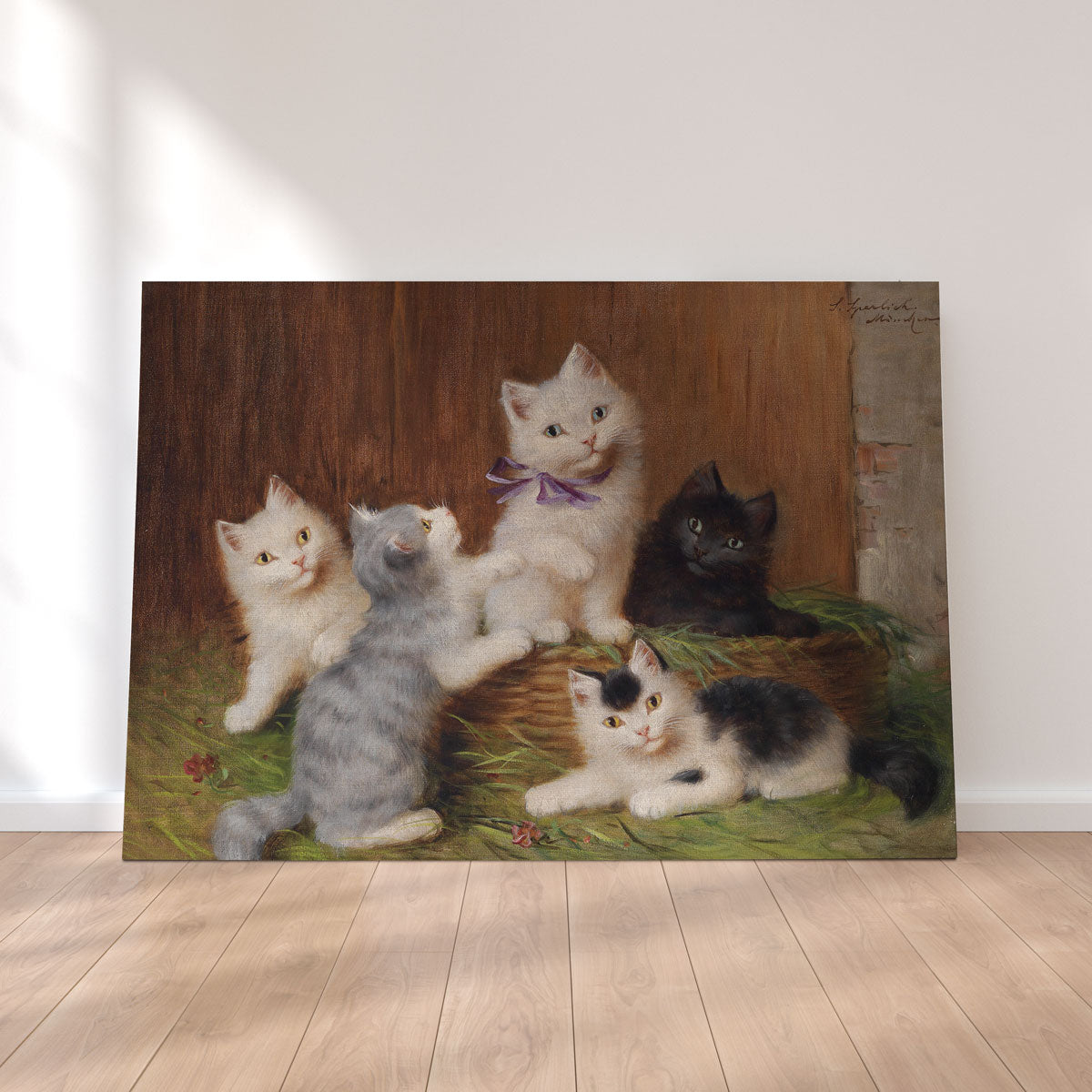 Katzenkinder Wall Art