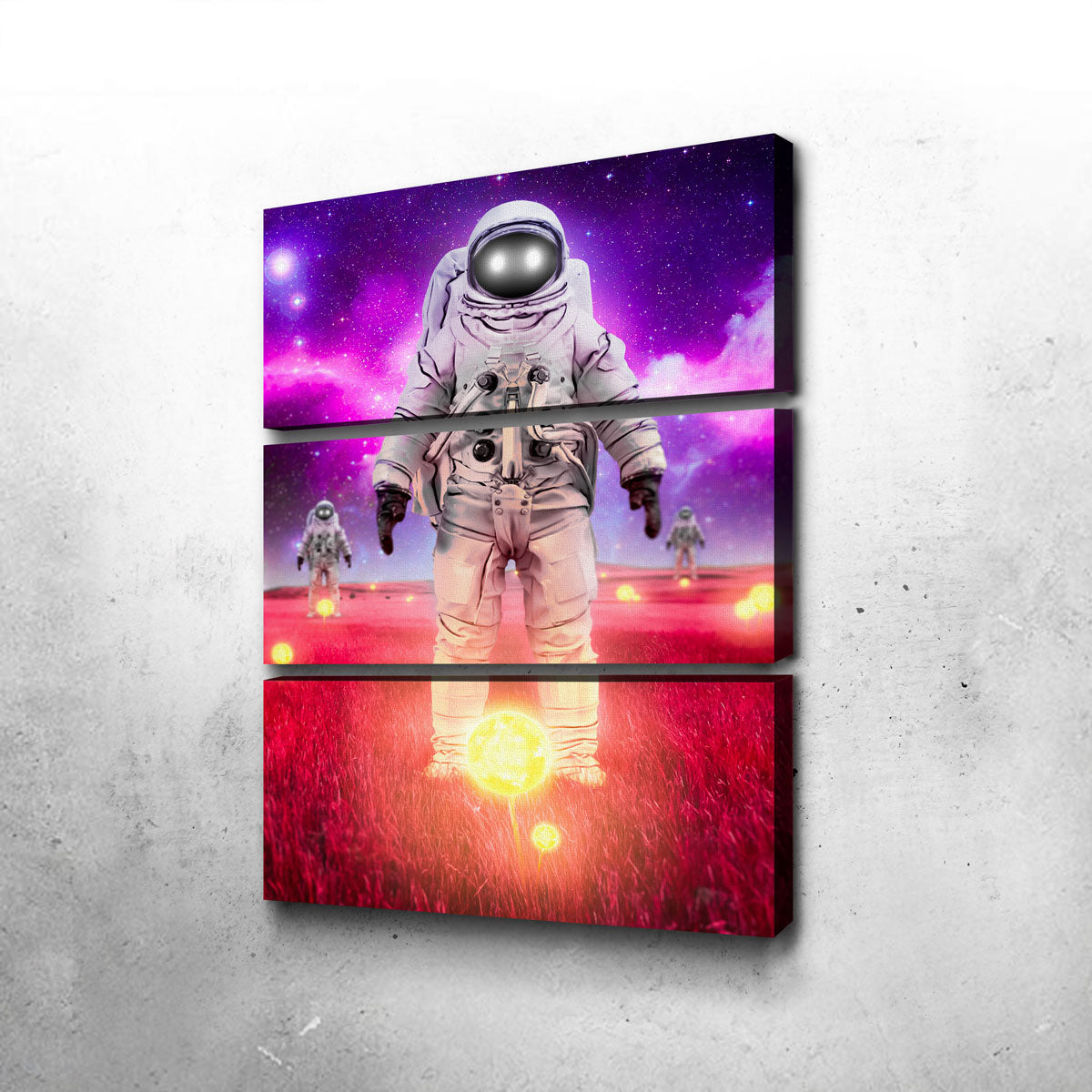 Space Sunflowers Wall Art