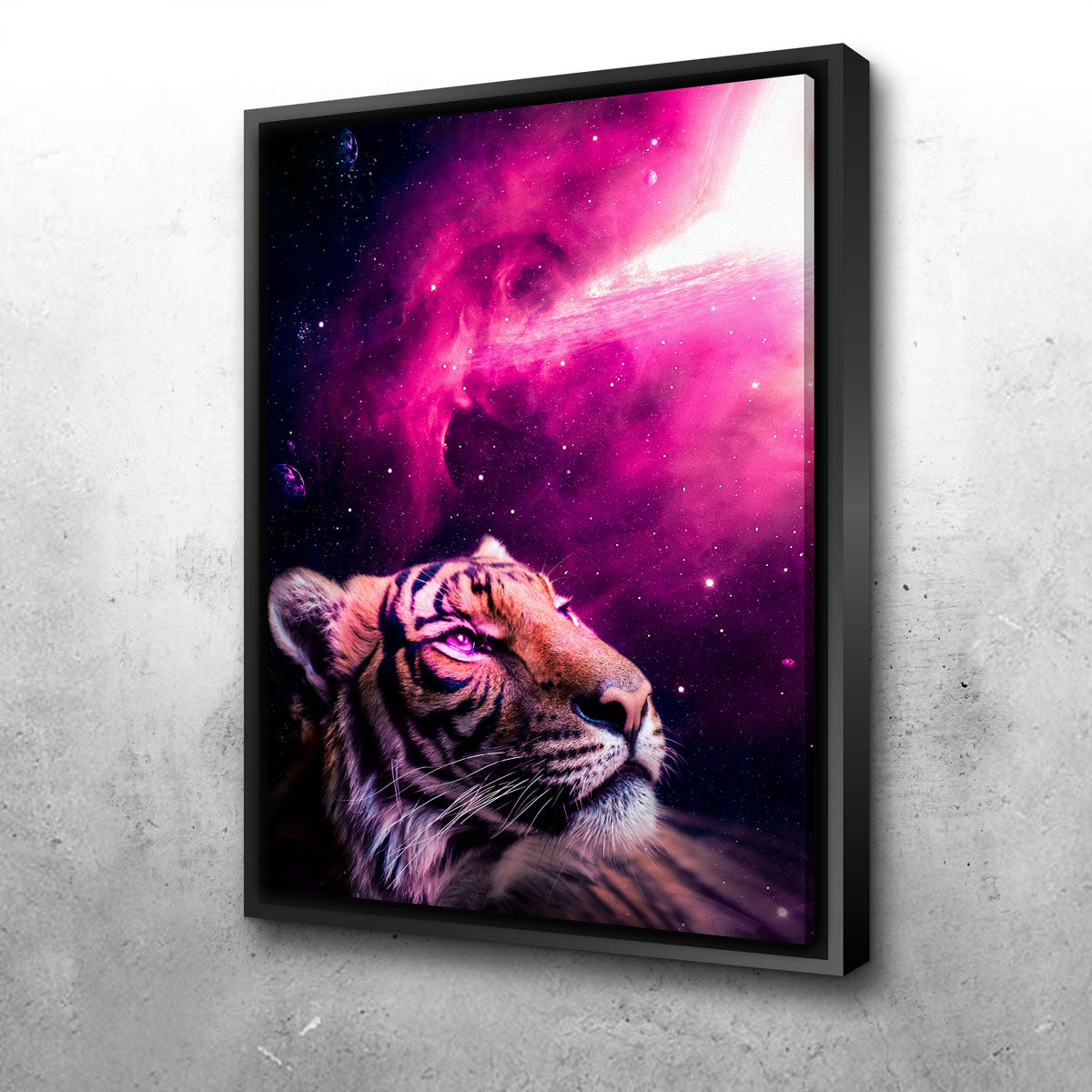 Space Tiger Wall Art