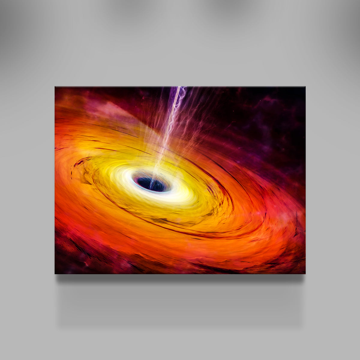 Spacescape Black Hole Wall Art