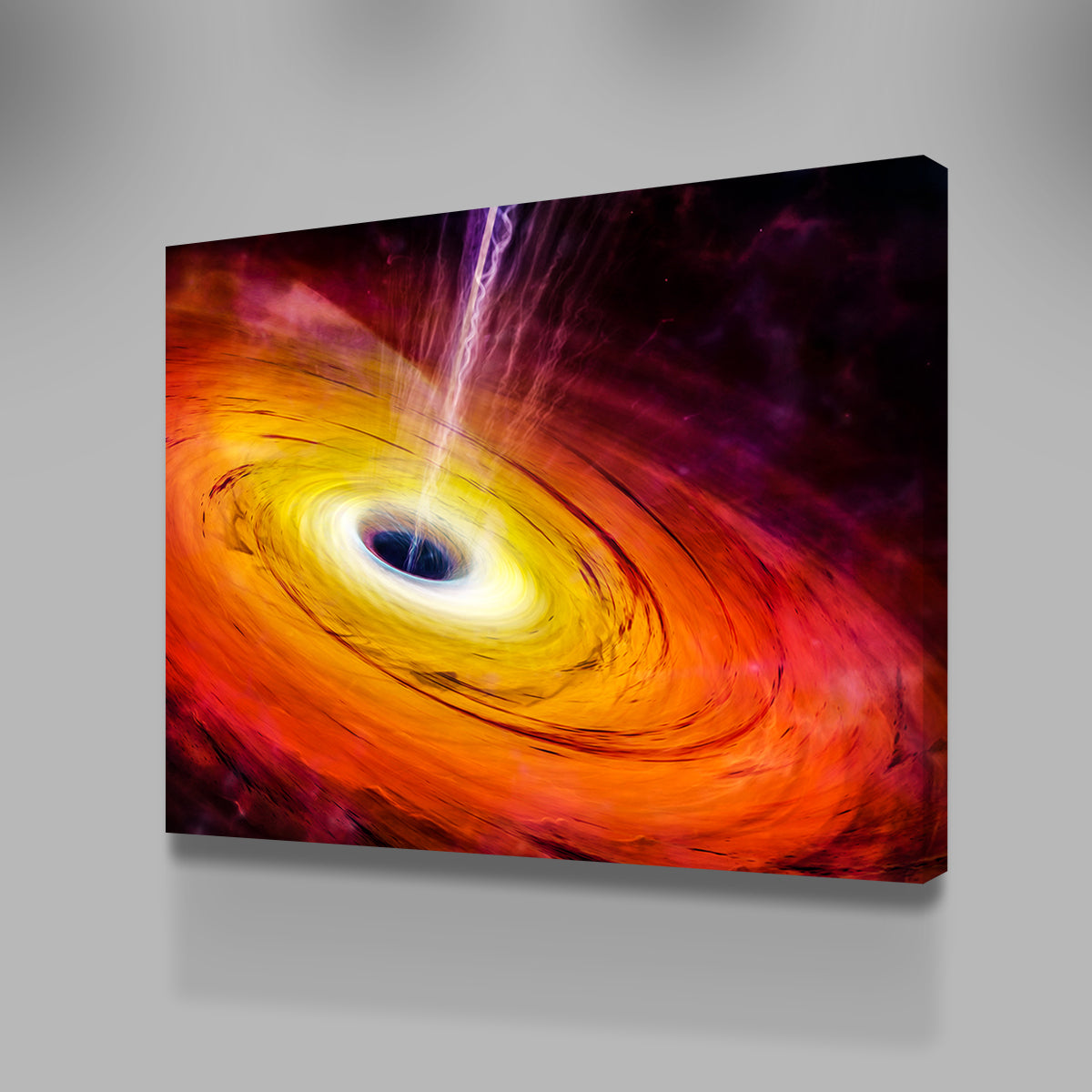 Spacescape Black Hole Wall Art