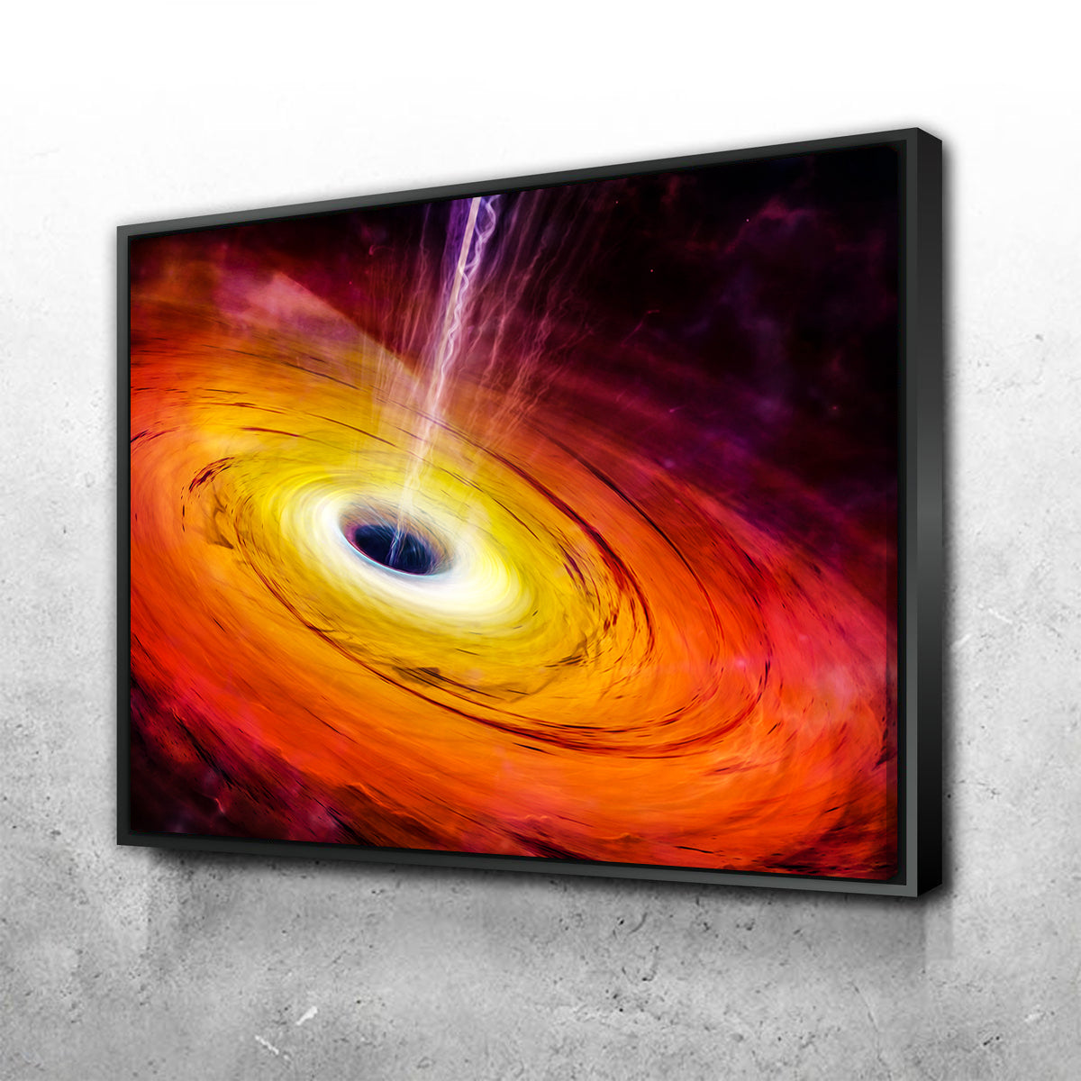Spacescape Black Hole Wall Art