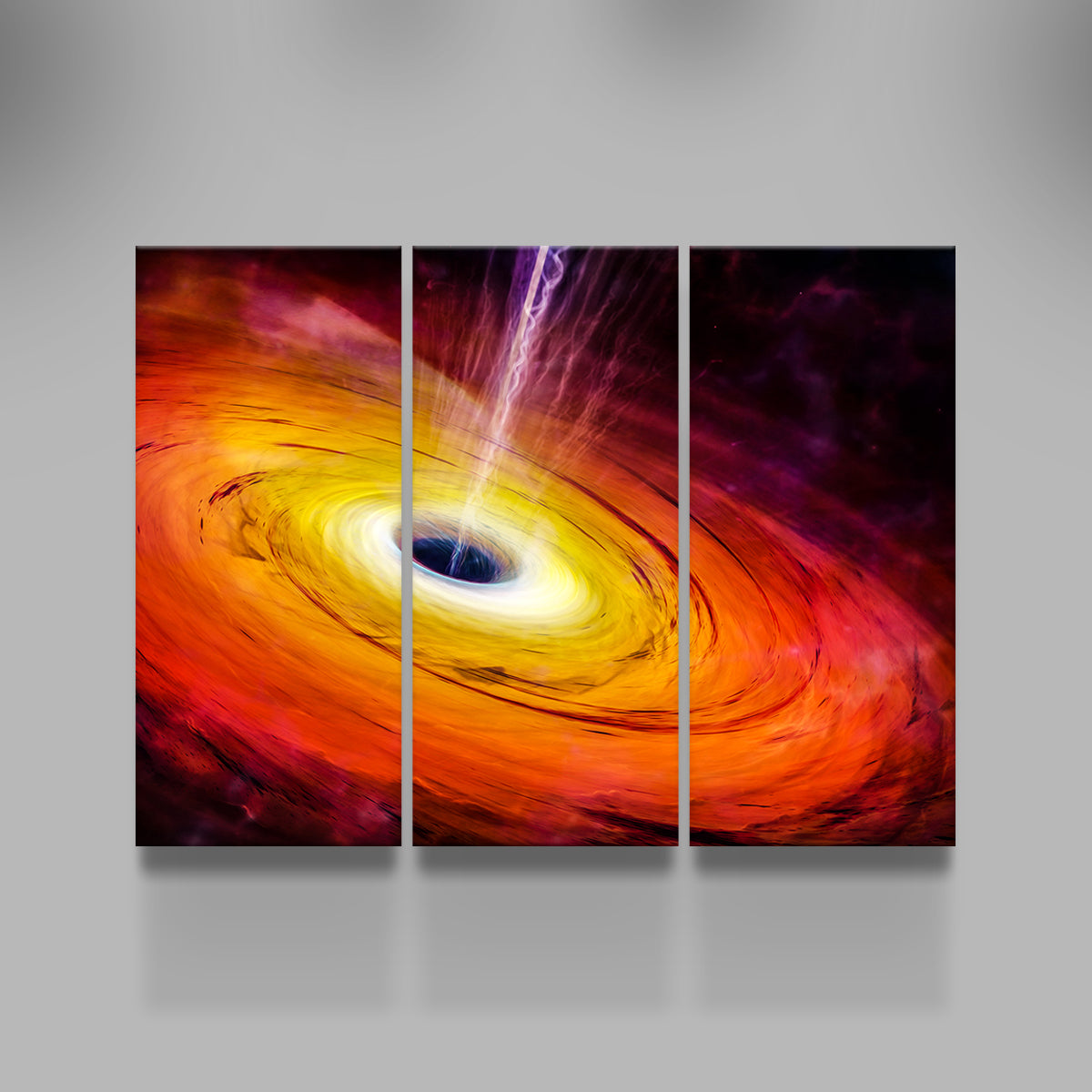 Spacescape Black Hole Wall Art