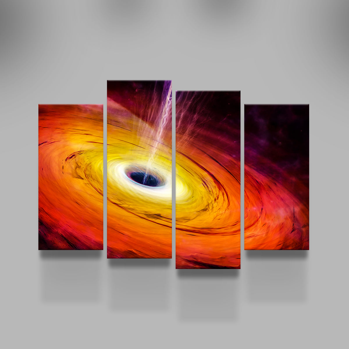 Spacescape Black Hole Wall Art