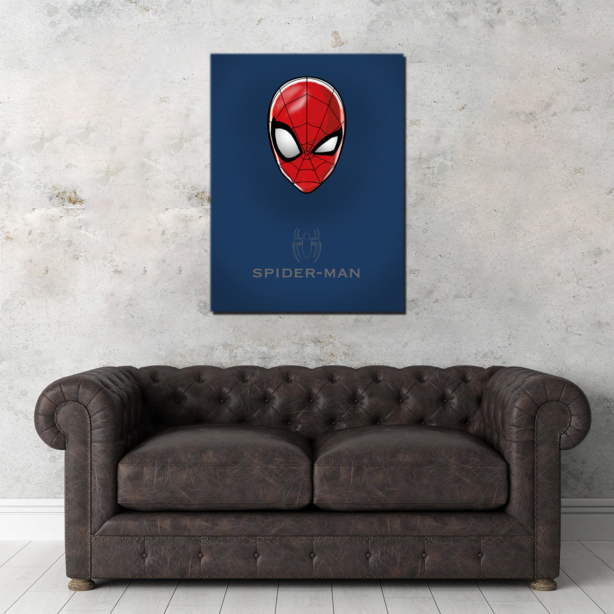 Spider Man Head Wall Art