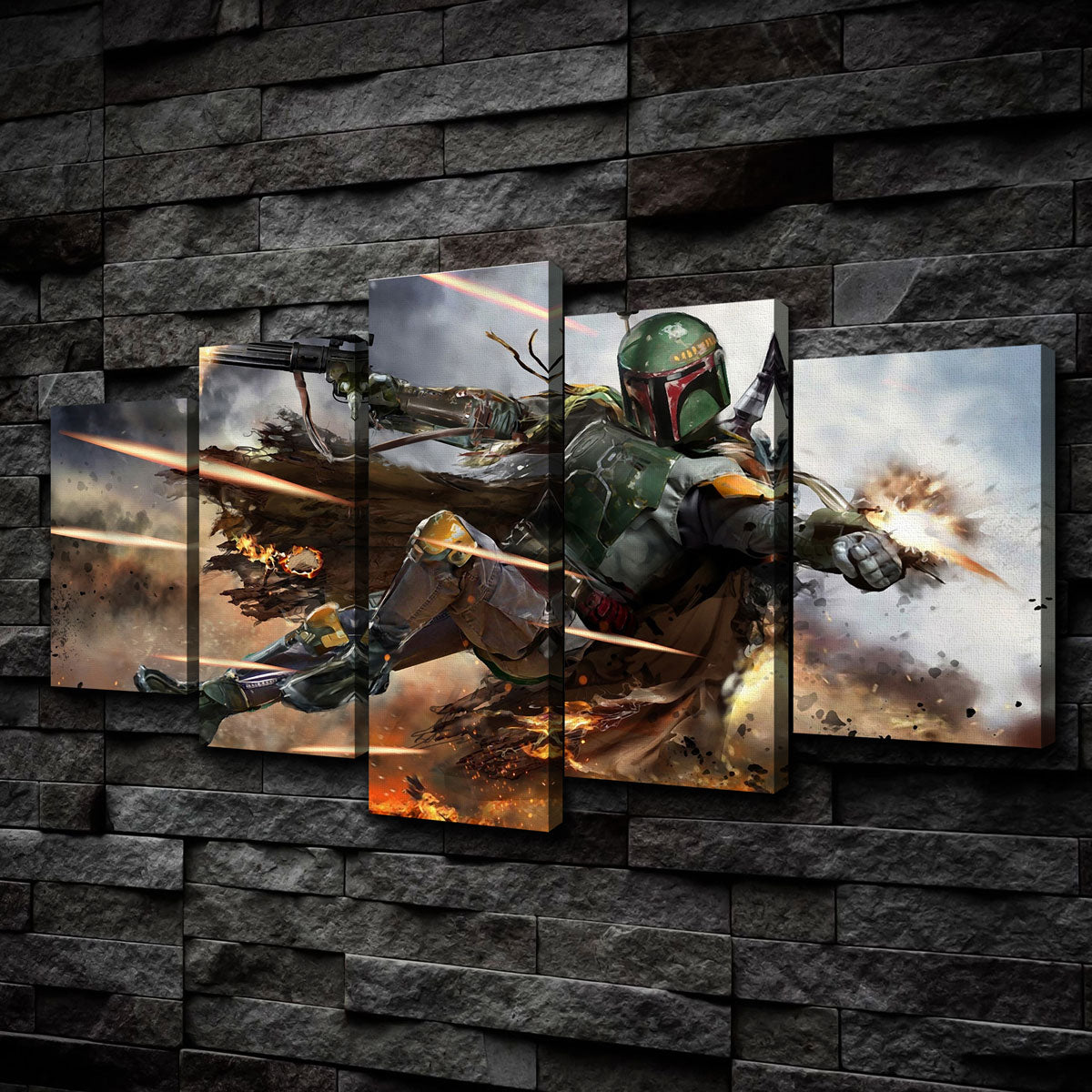 Boba Fett Wall Art