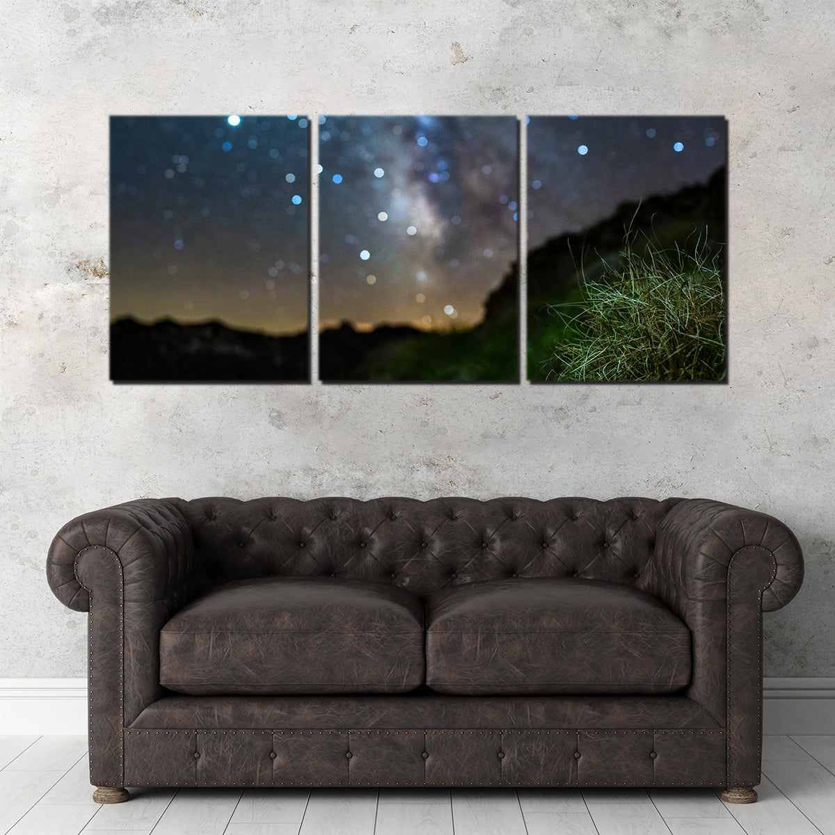 Star Studded Edelweiss Wall Art