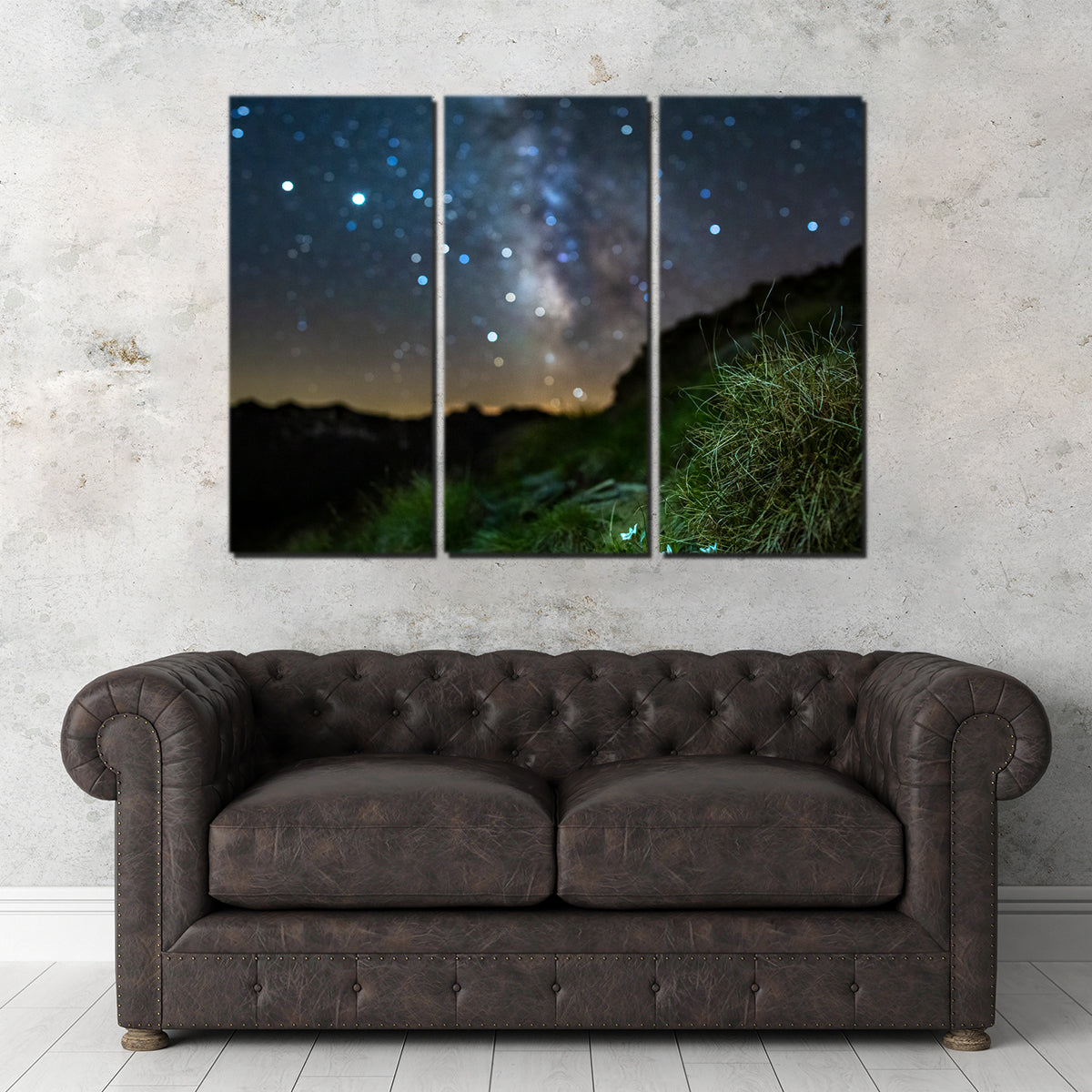 Star Studded Edelweiss Wall Art