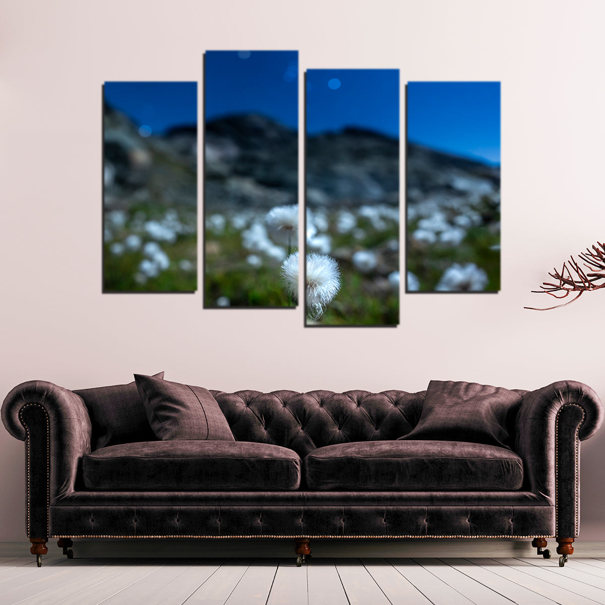 Star Studded Linaigrette Wall Art