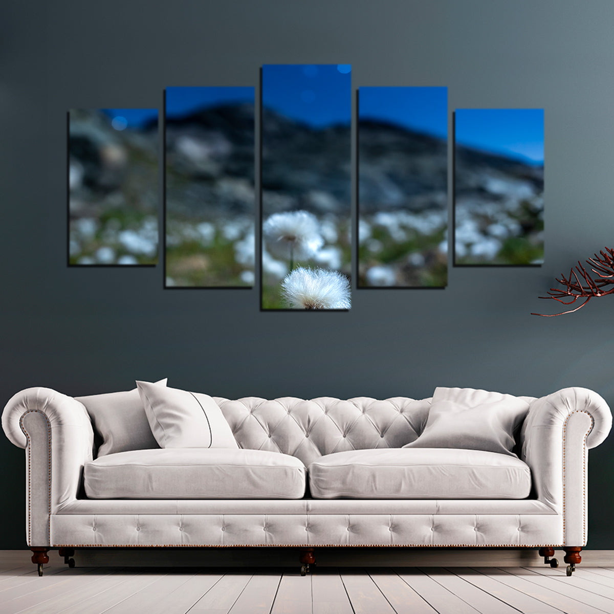 Star Studded Linaigrette Wall Art