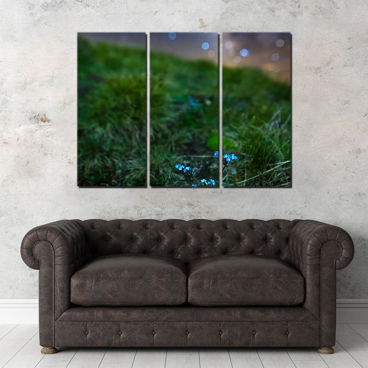 Star Studded Myosotis Wall Art