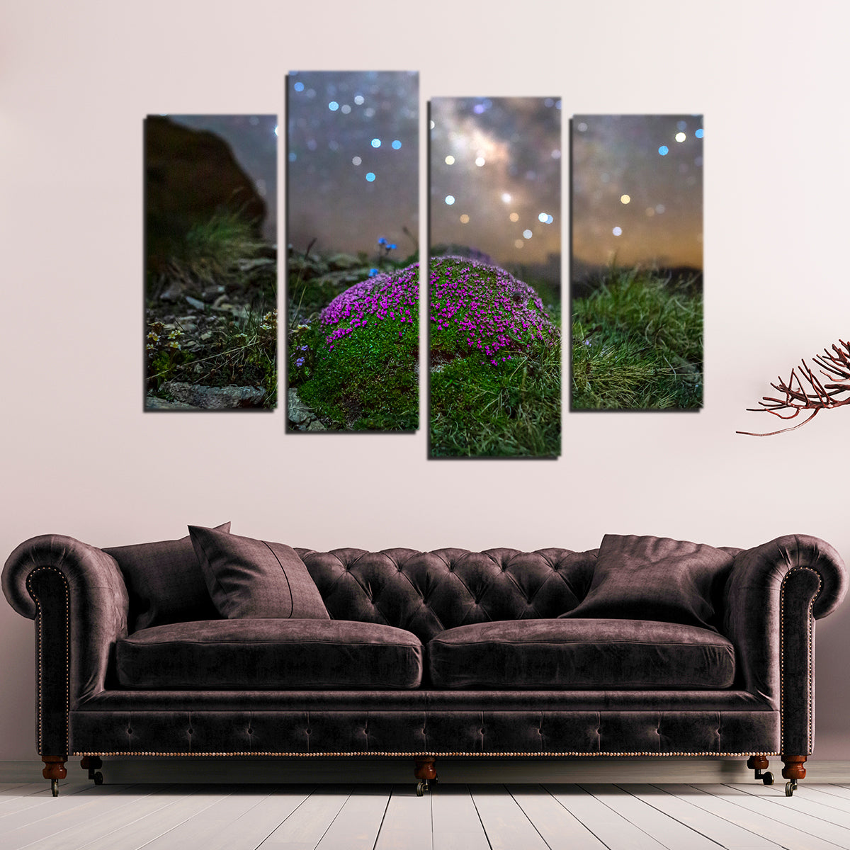 Star Studded Silène Wall Art