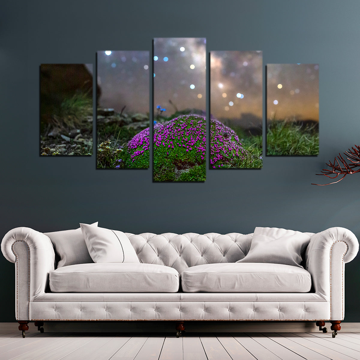 Star Studded Silène Wall Art