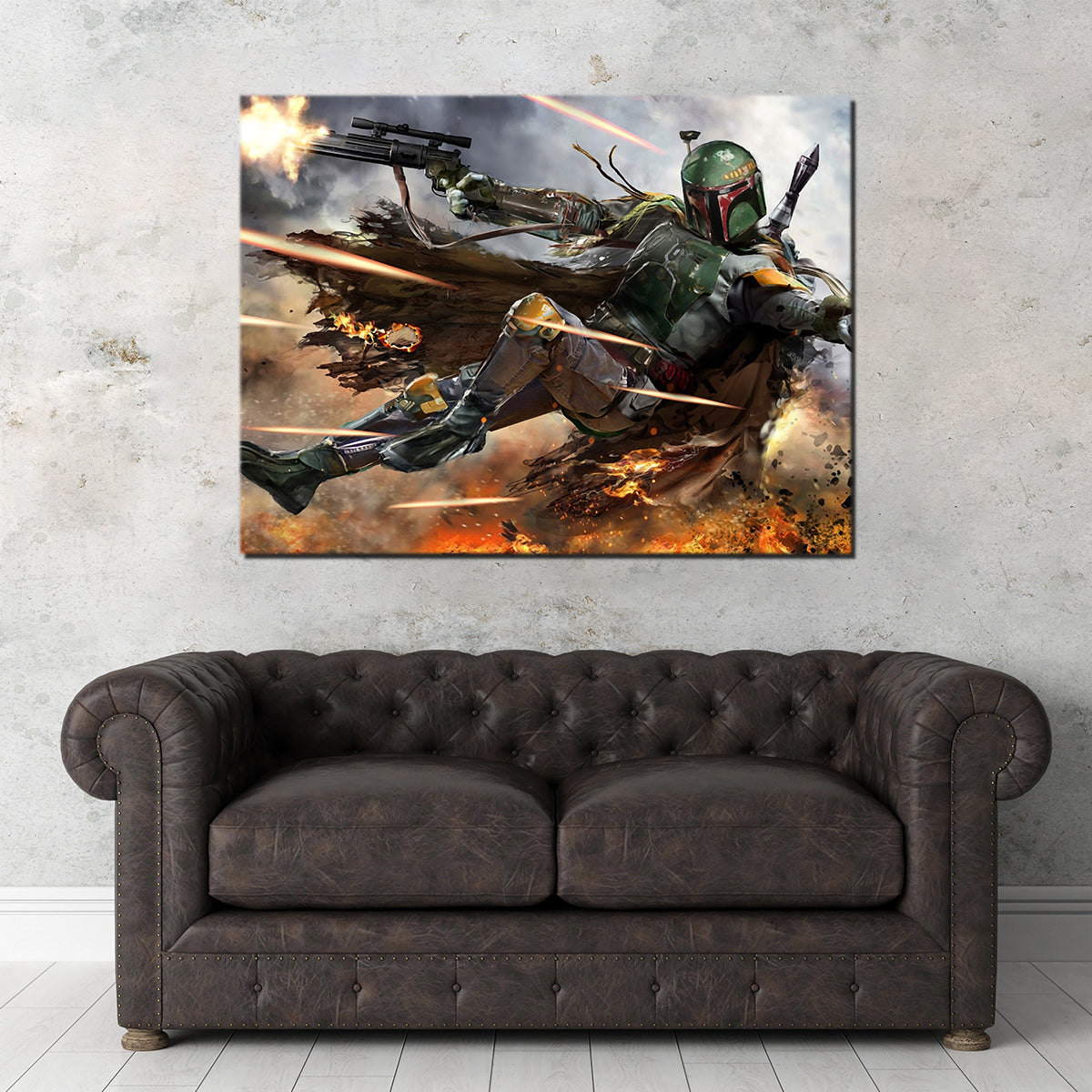 Boba Fett Wall Art