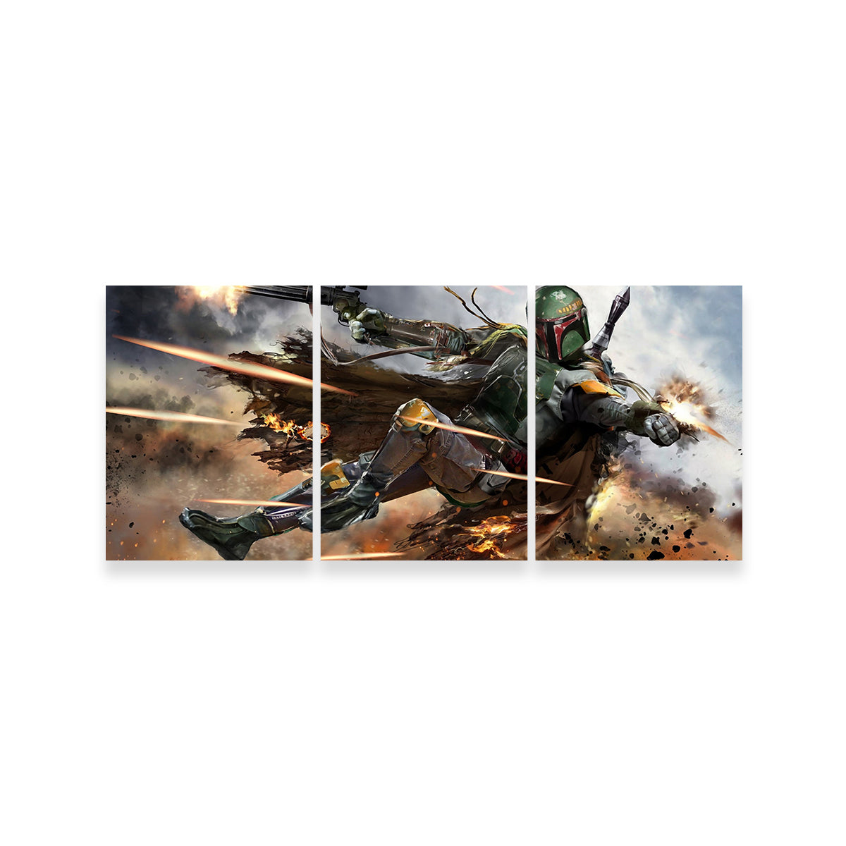 Boba Fett Wall Art