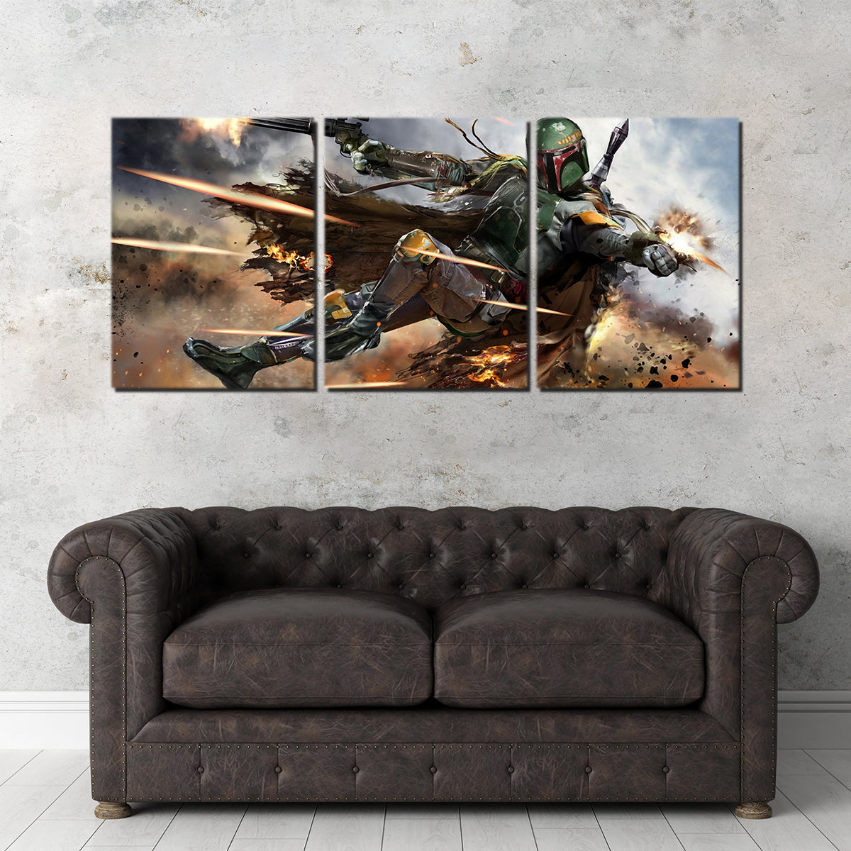 Boba Fett Wall Art