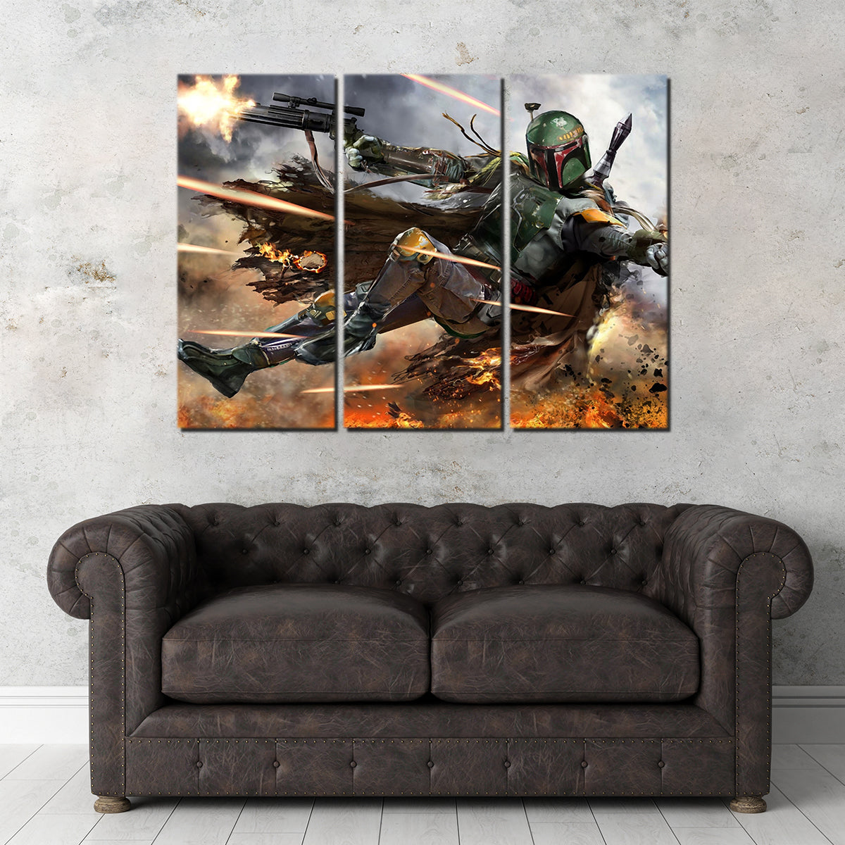 Boba Fett Wall Art