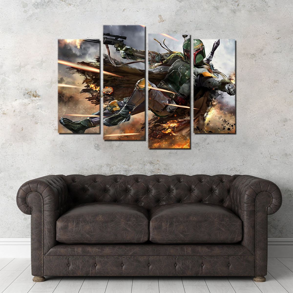 Boba Fett Wall Art