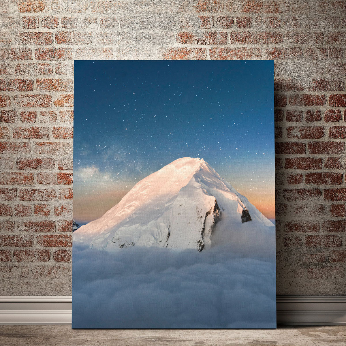 Starry Peak Wall Art