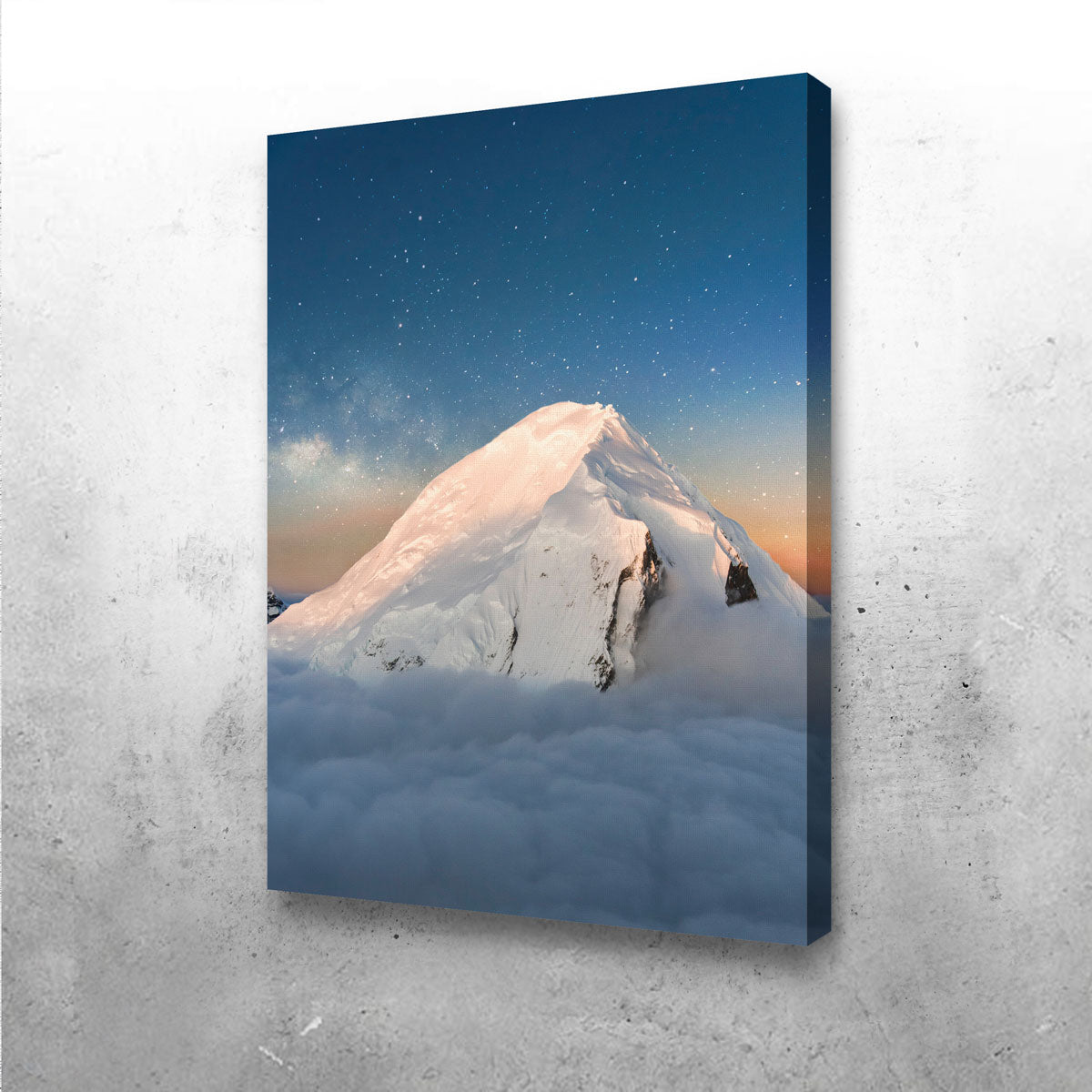 Starry Peak Wall Art
