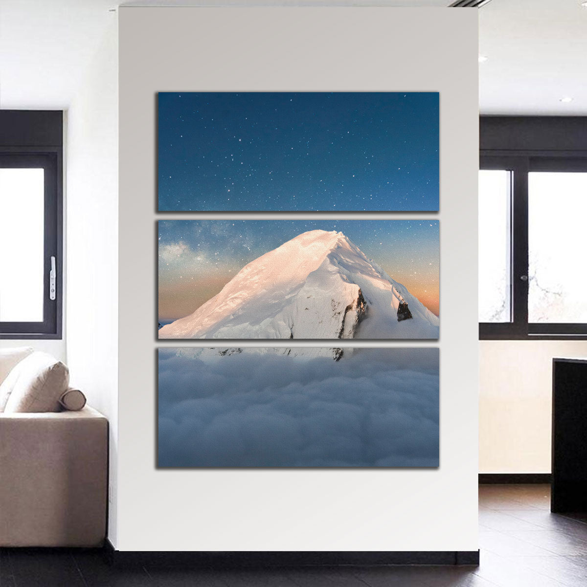 Starry Peak Wall Art