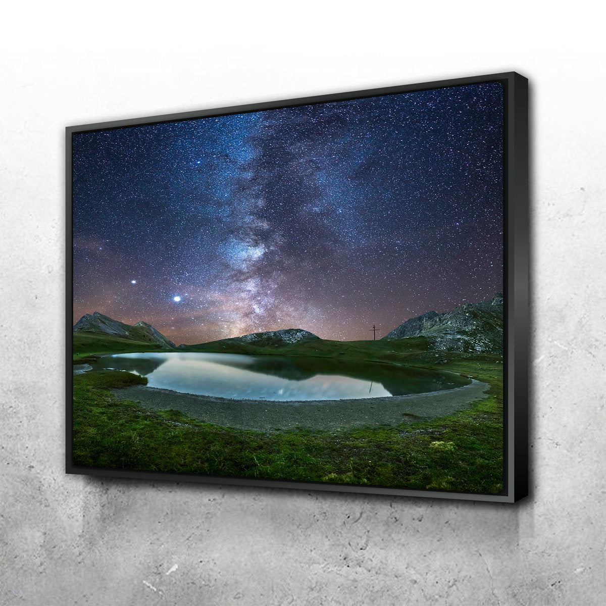Starry Lake de France Wall Art