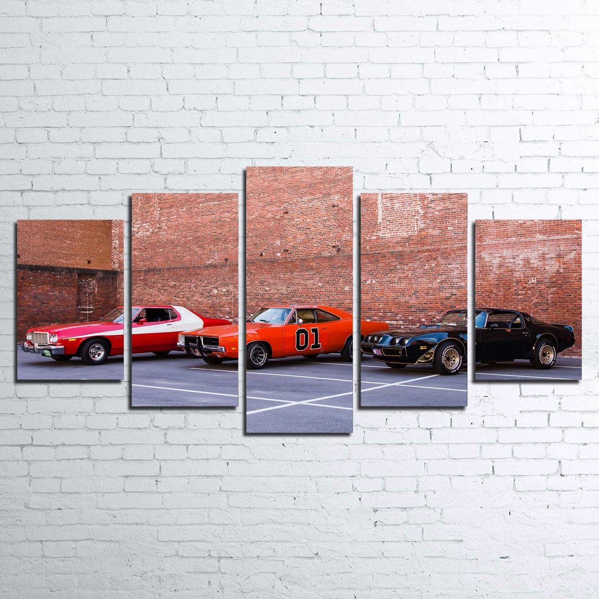 Classic Movie Cars Wall Art