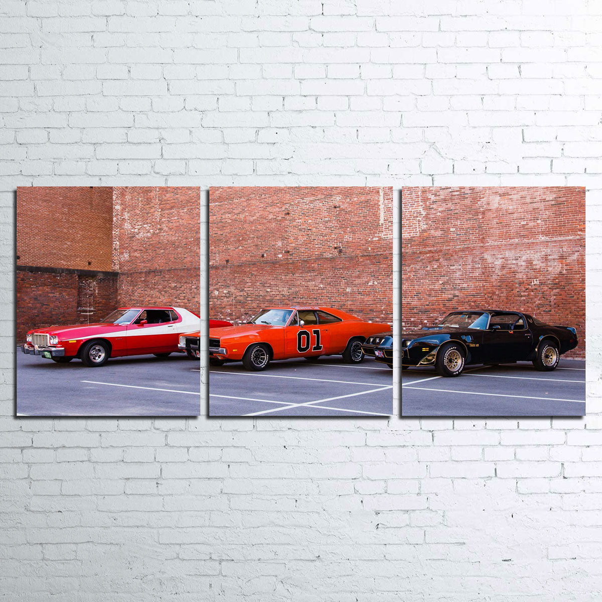 Classic Movie Cars Wall Art
