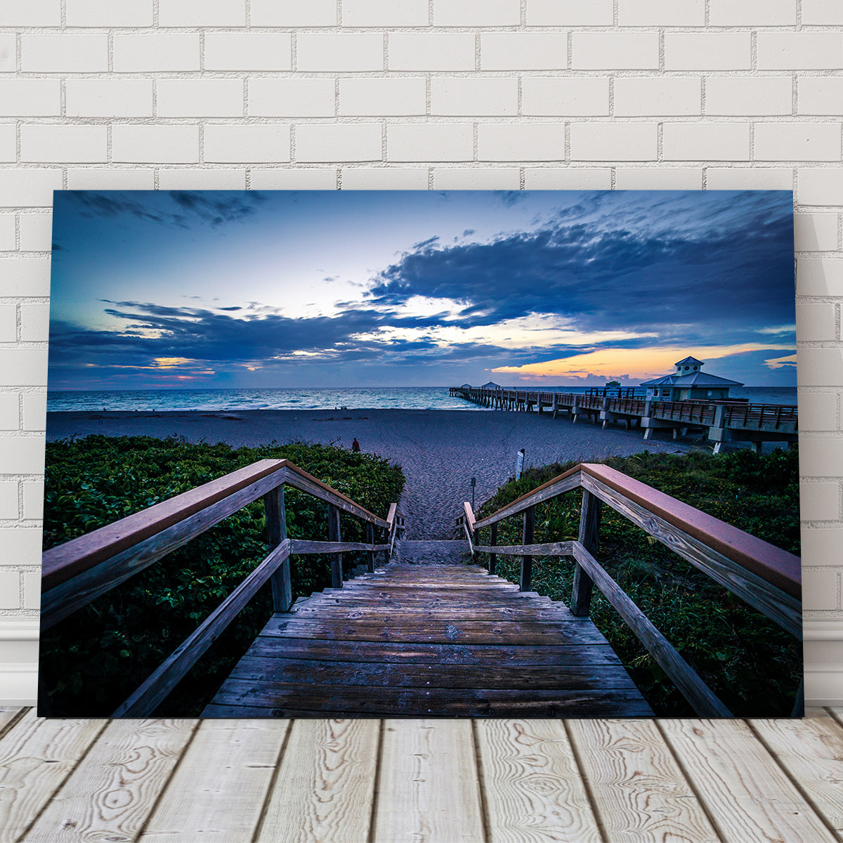 Steps to Juno Beach Pier