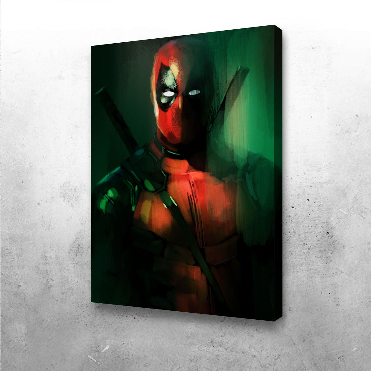 Streaks of Deadpool Wall Art