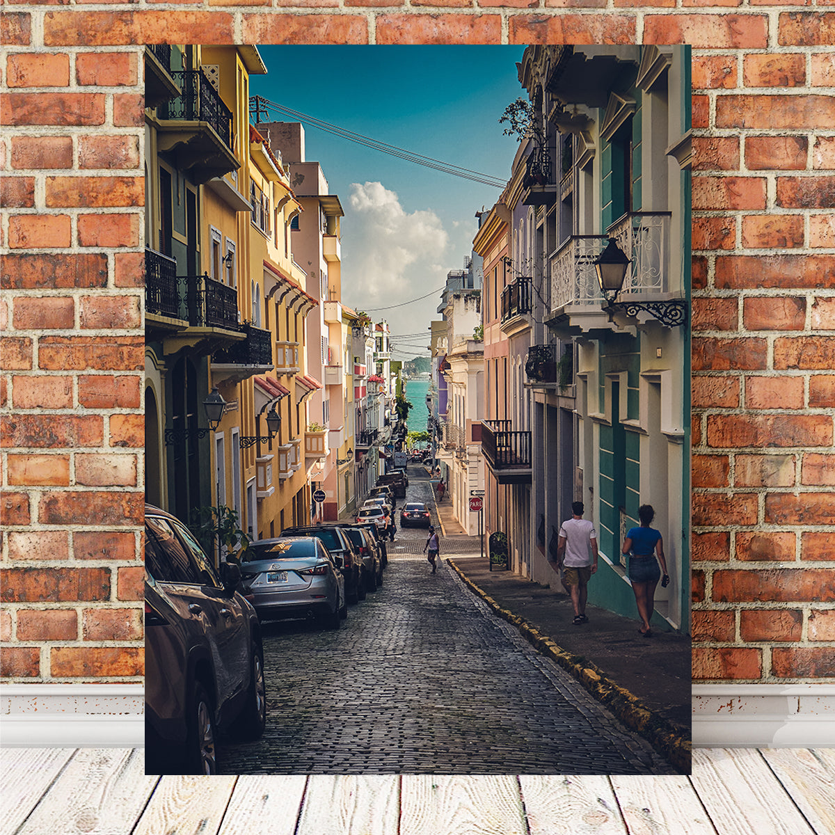 Street of San Juan Puerto Rico Wall Art