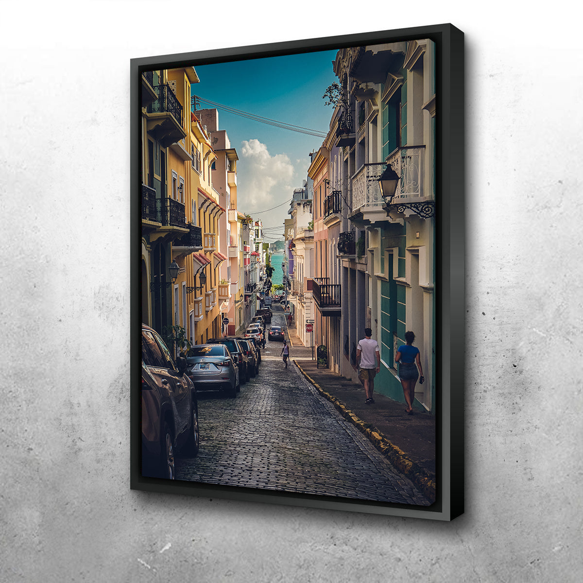 Street of San Juan Puerto Rico Wall Art