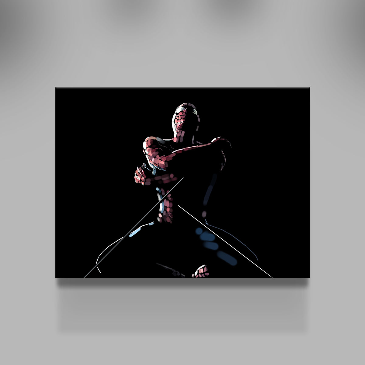 Struggling Spider Wall Art