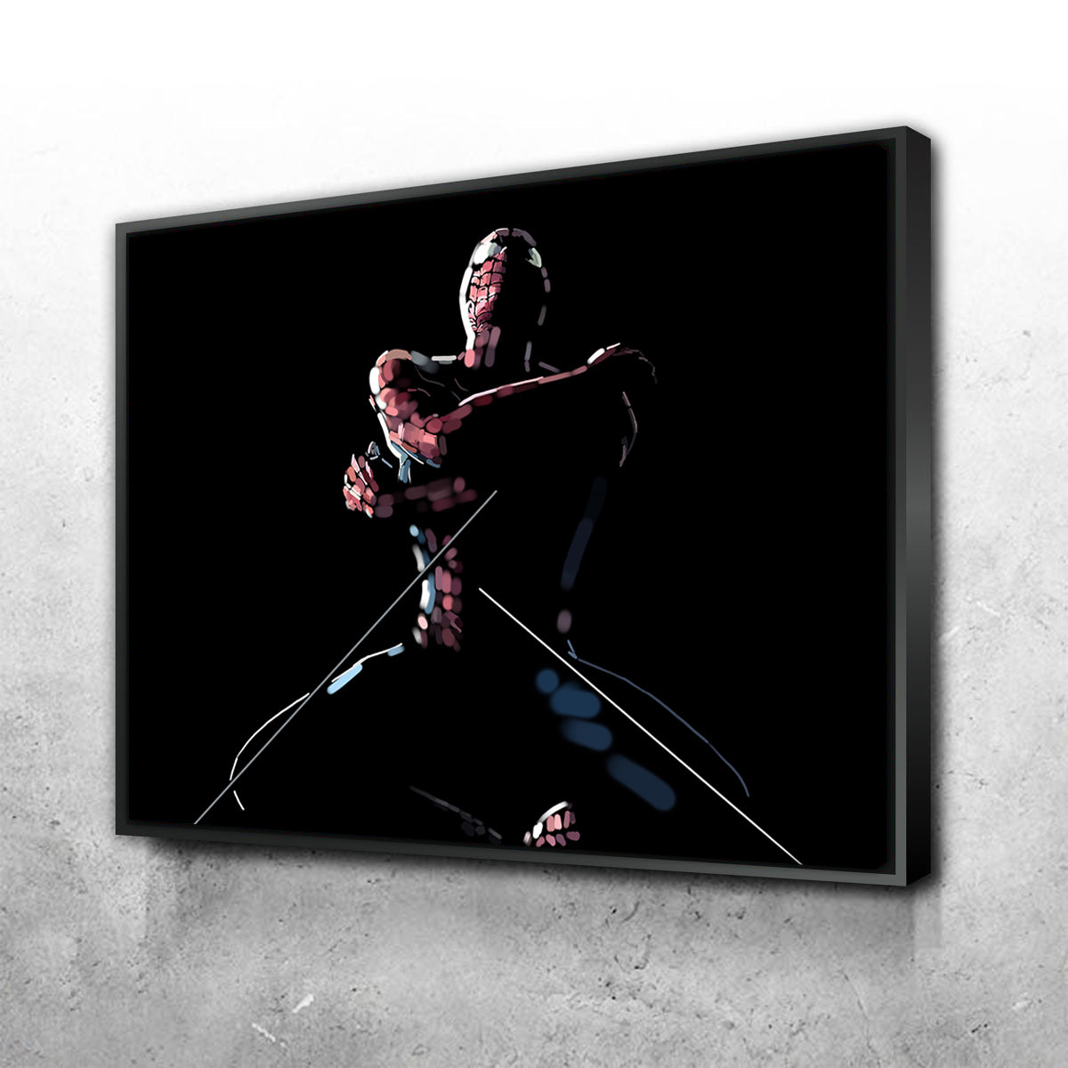 Struggling Spider Wall Art