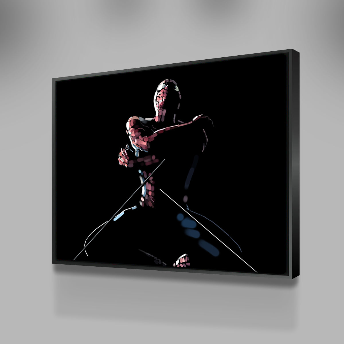 Struggling Spider Wall Art