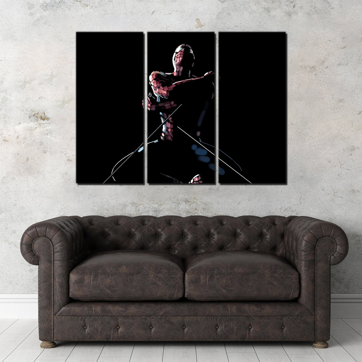 Struggling Spider Wall Art