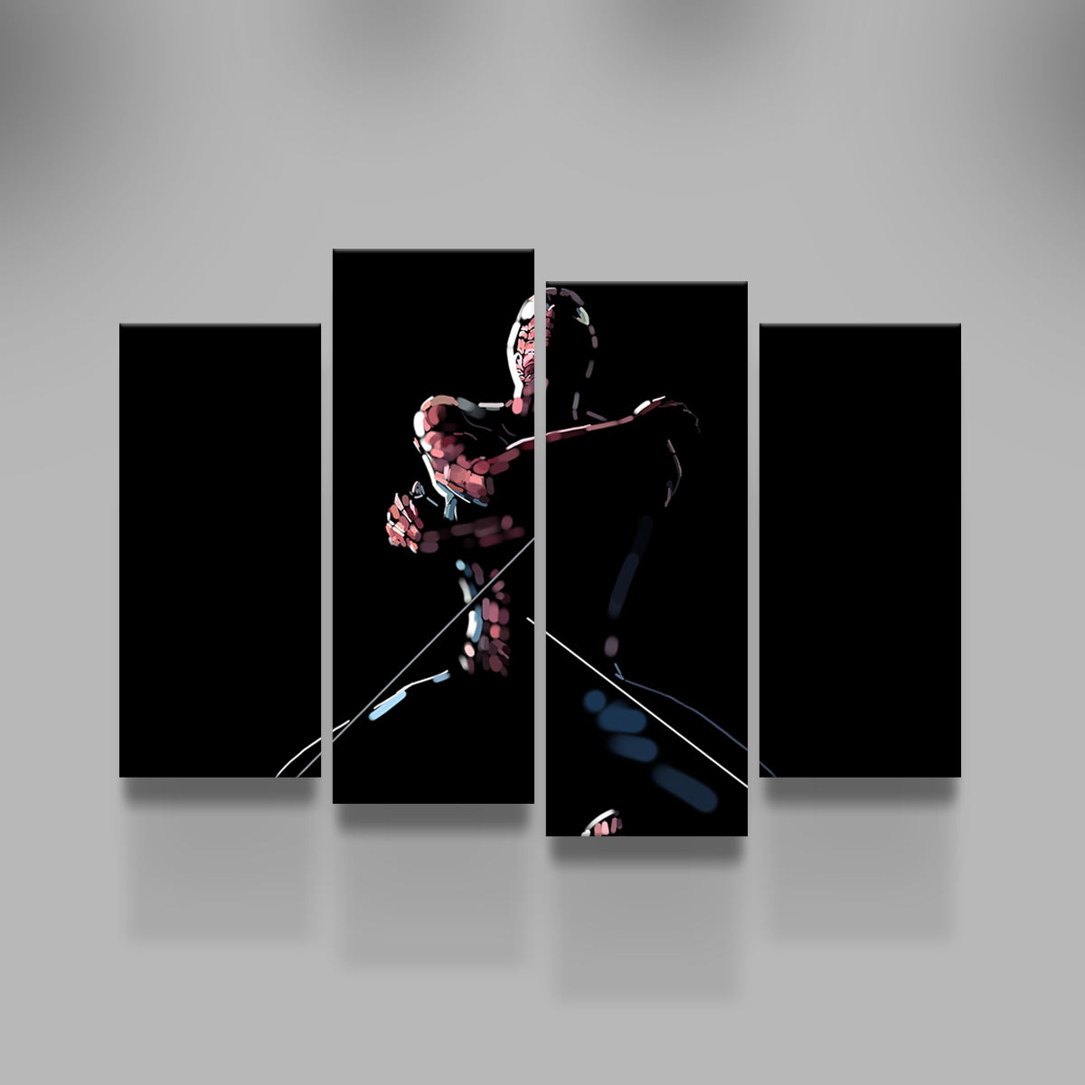 Struggling Spider Wall Art