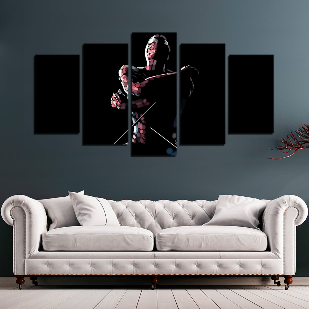 Struggling Spider Wall Art