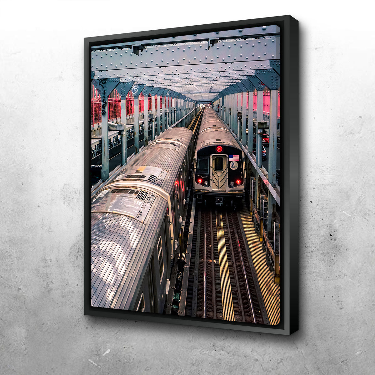 Subway Bridge Wall Art