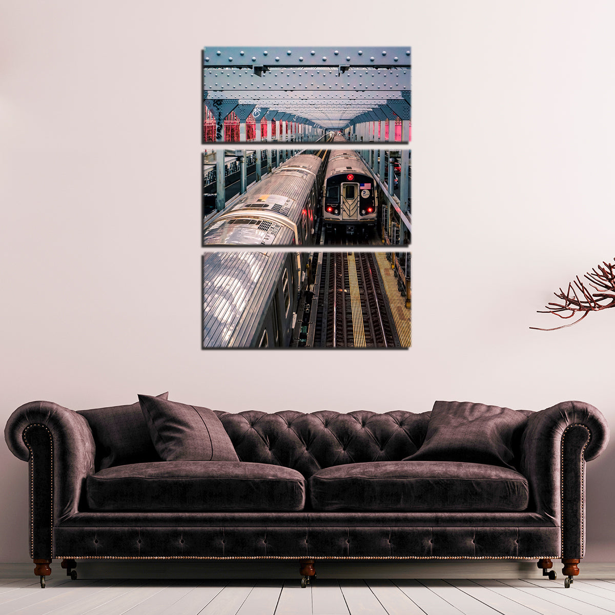 Subway Bridge Wall Art