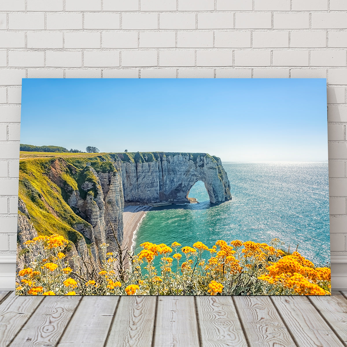 Summer In Etretat Wall Art