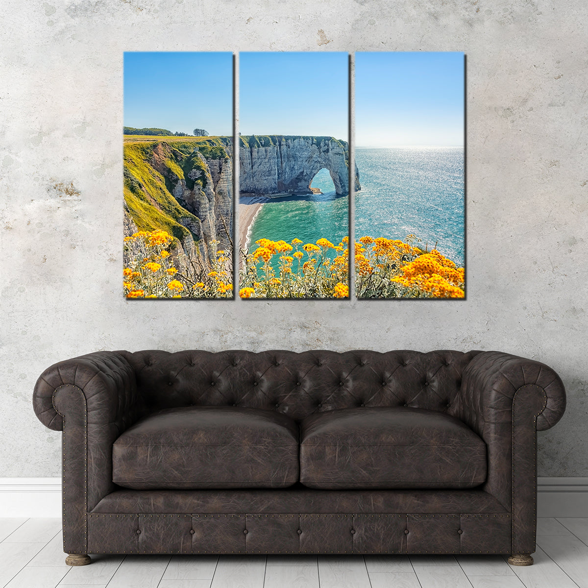 Summer In Etretat Wall Art