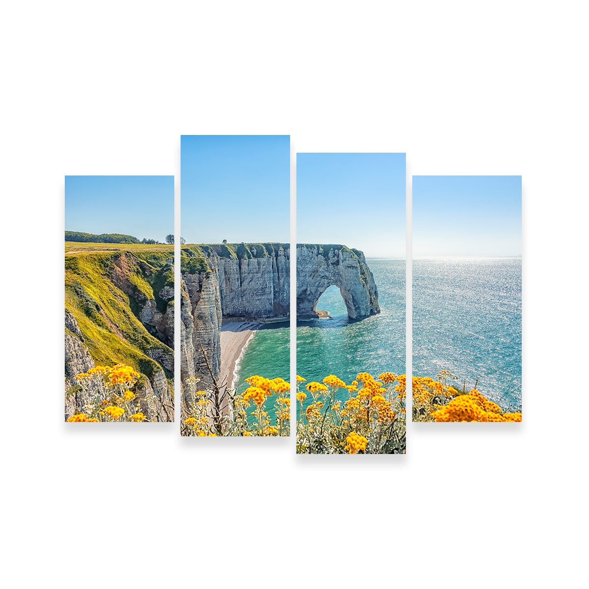 Summer In Etretat Wall Art