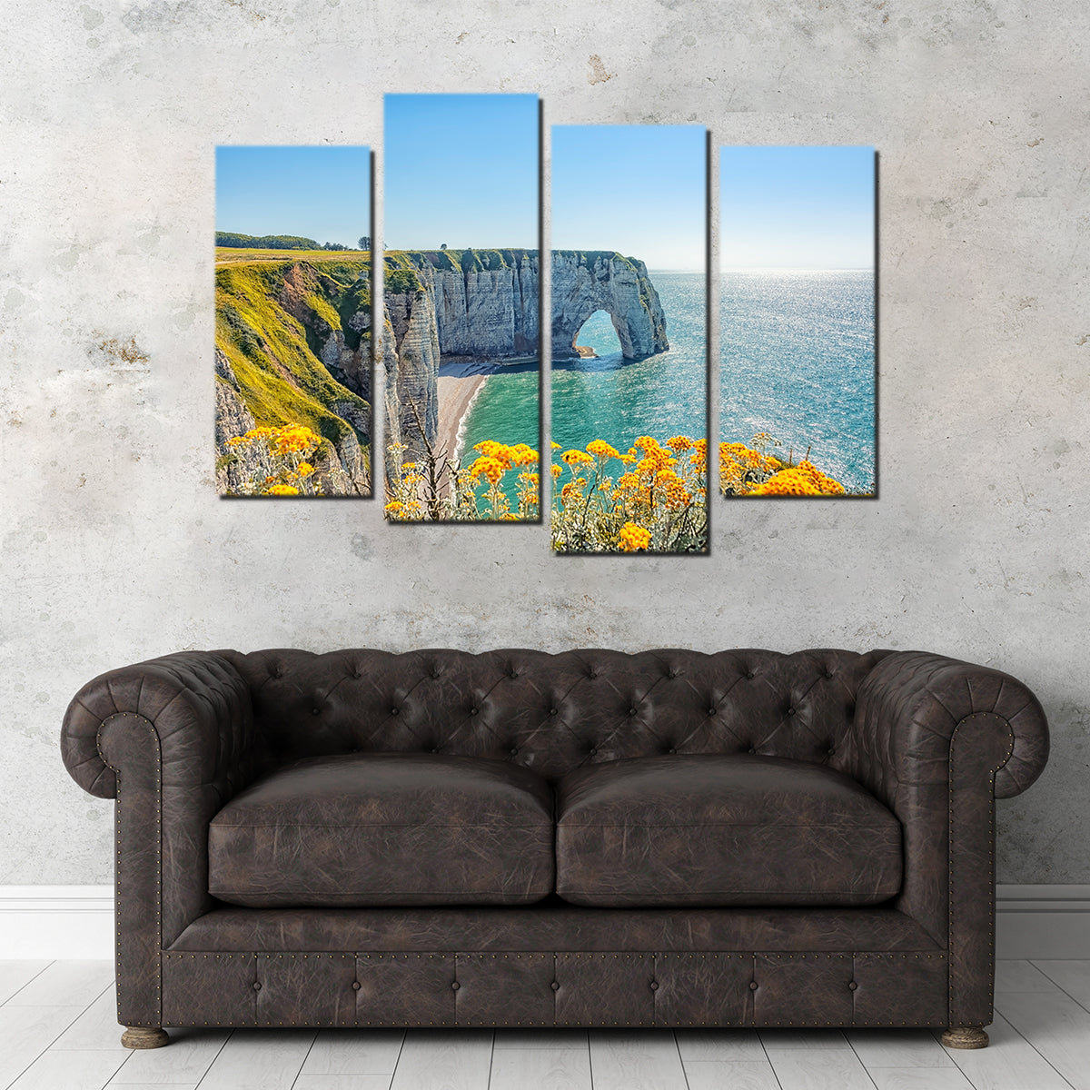 Summer In Etretat Wall Art